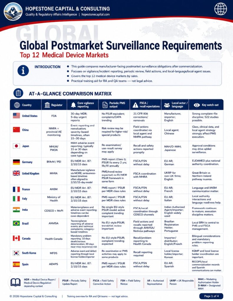 Postmarket Surveillance Guideline cover